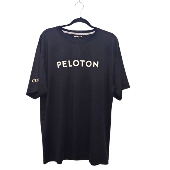 Peloton Century Club Black Short Sleeve Tee Athletic Style Unisex Men's Size XL - Picture 1 of 5
